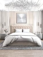 Lit Coffre Corsica en Velours Beige 140x1900cm – Image 2