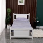 Lit Batna En Bois Blanc 90x190cm – Image 8