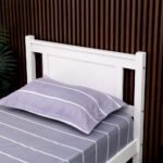 Lit Batna En Bois Blanc 90x190cm – Image 4