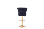 Lot De 2 Tabourets De Bar Gabrielle Gold Noir – Image 5