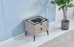 TABLE DE CHEVET AVEC LED ET CHARGEUR INDUCTION – Image 13