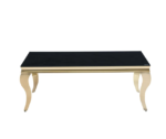 Table Basse Baroque Gold Noir 120x60x45 Cm – Image 2