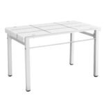 Table Repas Joie Blanc 120x70x75cm
