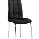 Lot De 6 Chaises Emma Velours Noir