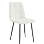 Lot De 4 Chaises Elisa Pied Noir Doudou