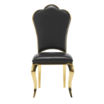 Lot De 4 Chaises Sakura Gold Noir – Image 2