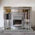 Cheminee Miroir 120x38x100cm