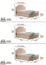 Lit Coffre IRIS En 140x190 cm, 160x200 cm et 180x200 cm – Image 8