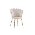 LOT DE 2 CHAISES NYMPHEA GOLD VELOURS – Image 2