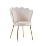 LOT DE 2 CHAISES NYMPHEA GOLD VELOURS – Image 3