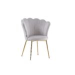 LOT DE 2 CHAISES NYMPHEA GOLD VELOURS – Image 7