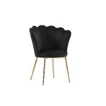 LOT DE 2 CHAISES NYMPHEA GOLD VELOURS – Image 5