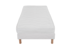 Ensemble Sommier + Matelas 20cm + Jeux de pieds – Image 9