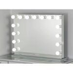 Miroir Rectangle Bluetooth Avec Enceinte Et Led 110x20x80 Cm