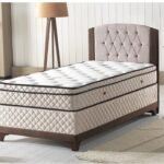 Lit coffre en velours 90x190cm NOVA