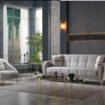 Ensemble canapé convertible 3+2+1 places