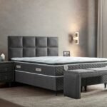 Lit coffre ViscoGrey 140x200 cm, 160x200 cm, 180x200 cm