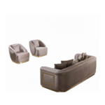 Ensemble salon canapé 3+3+1 places ELEGANCE – Image 2