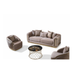 Ensemble salon canapé 3+3+1 places ELEGANCE