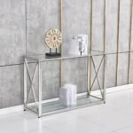 Console Kensy Chrome 120x40x78 Cm