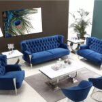 Table Basse Omega Chrome Resine Blanche 120x70cm