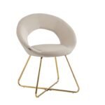 Lot De 4 Chaises Bubble Gold Beige