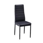 Lot De 6 Chaises Tolia Simili Noir