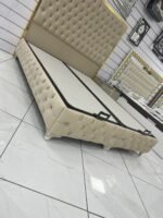 Lit coffre en velours 160x200 cm HANZADE – Image 10