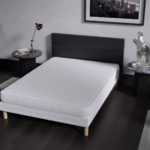 Matelas roulé 15 cm en mousse 90x190 cm - 140x190 cm - 160x200 cm